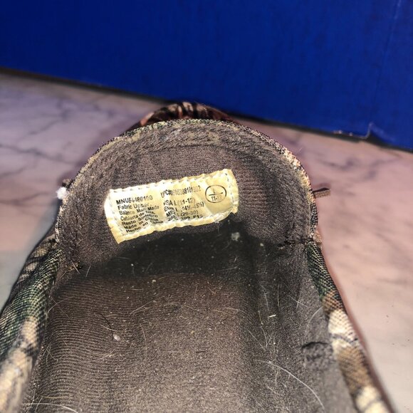 Mens Shoes Cammo Slippers Sz 11/12 Large - Picture 5 of 5